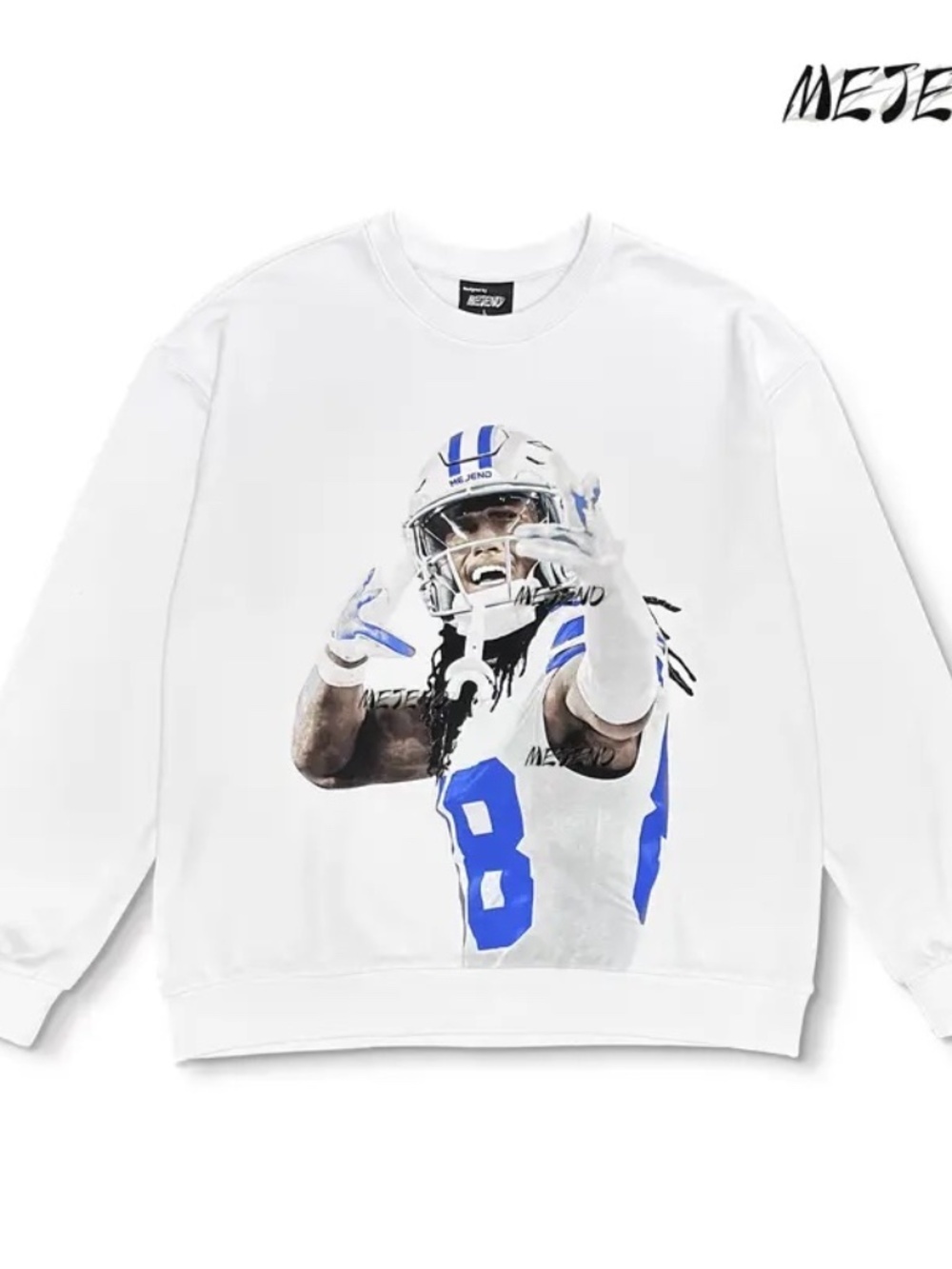 Mejend Football Graphic Crewneck size Small